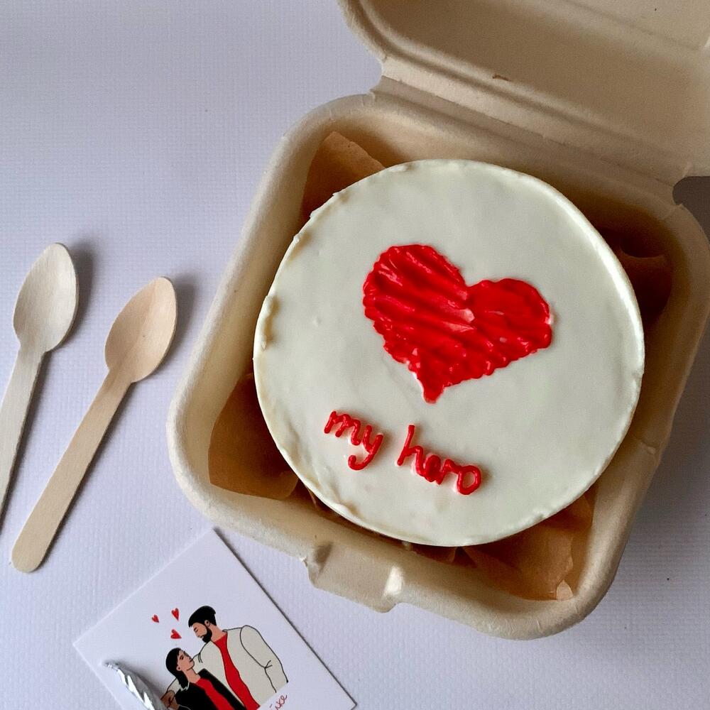 Бенто-торт для парня мужа на 14 и 23 февраля