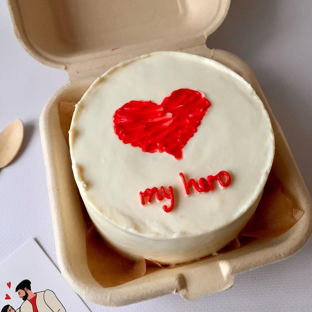 Бенто-торт для парня мужа на 14 и 23 февраля