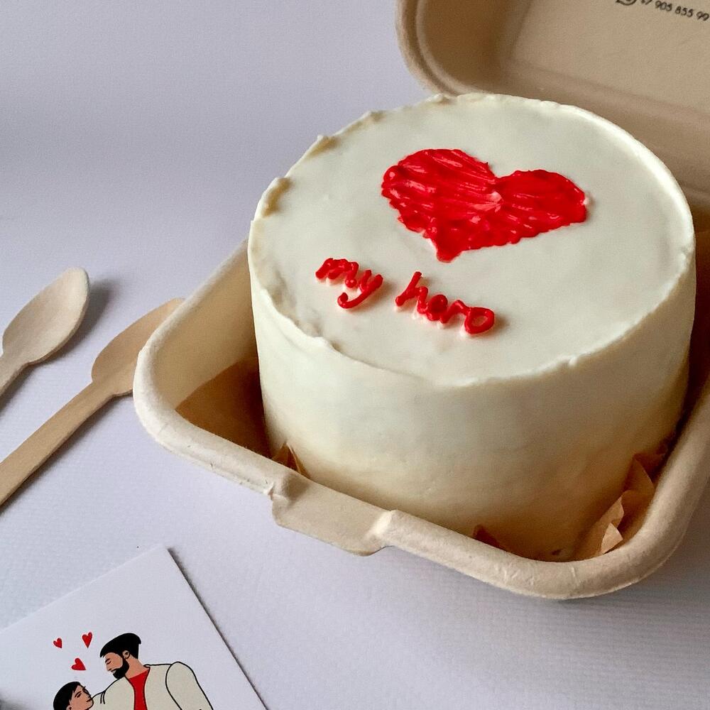 Бенто-торт для парня мужа на 14 и 23 февраля