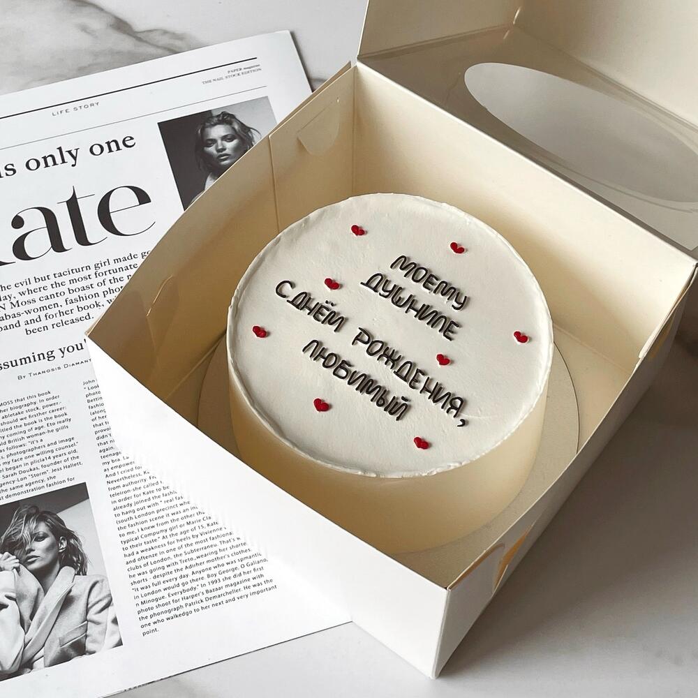 Бенто торт для парня на день рождения