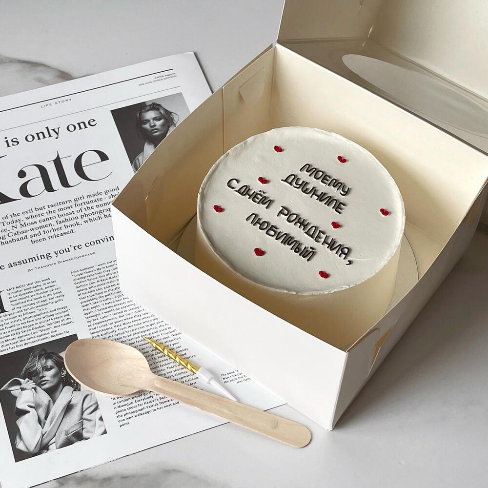 Бенто торт для парня на день рождения