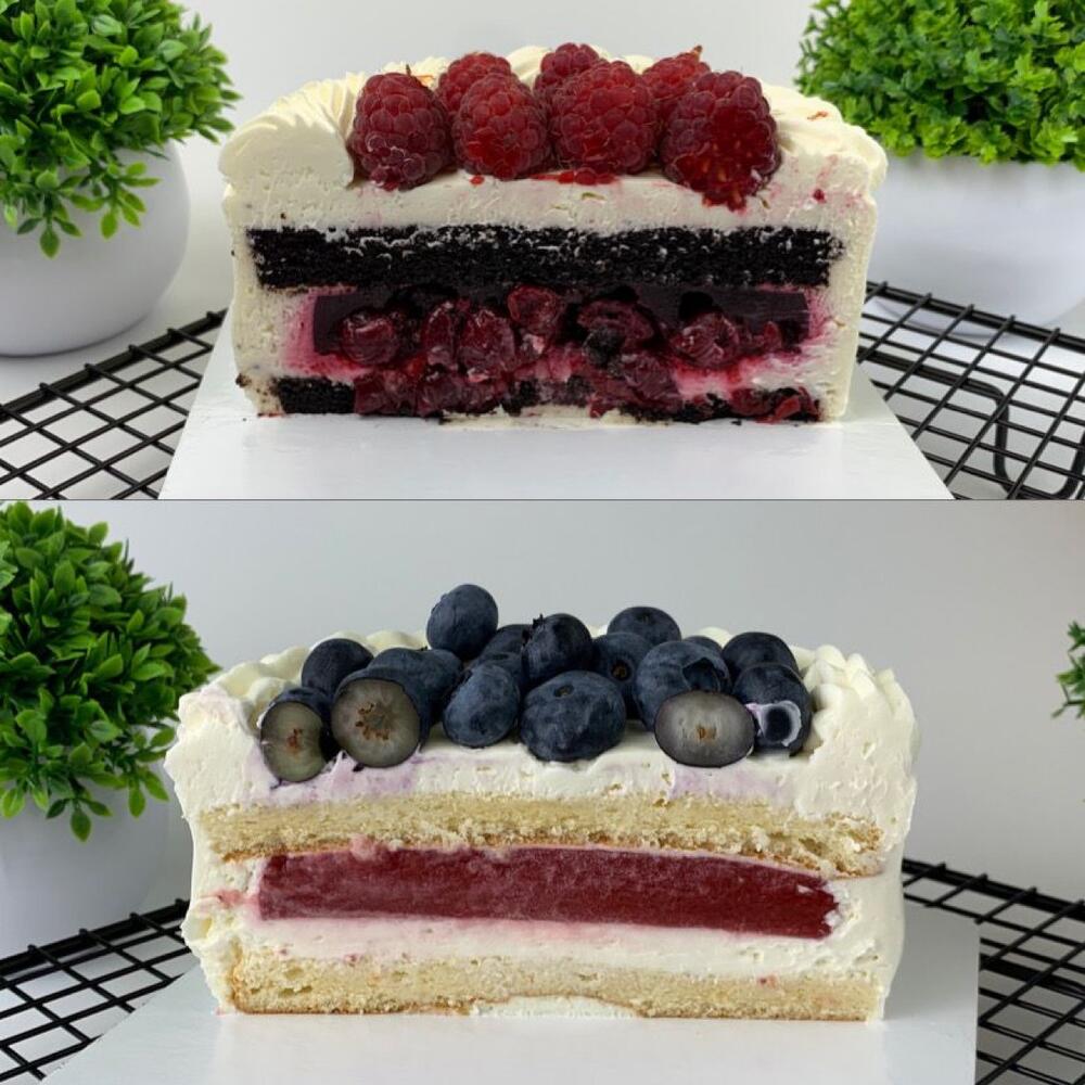 Бенто торт для парня/девушки с надписью Ты - мой океан