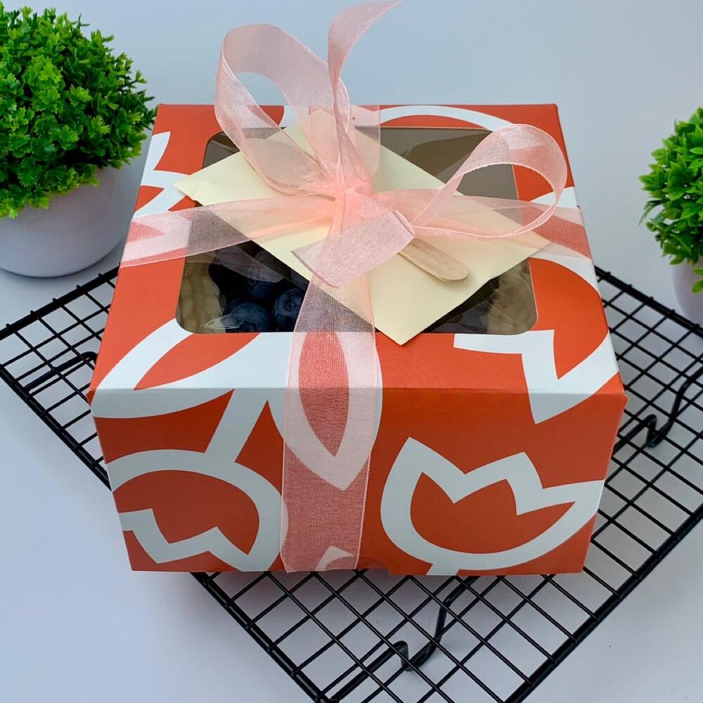 Бенто торт для парня/девушки с надписью Ты - мой океан