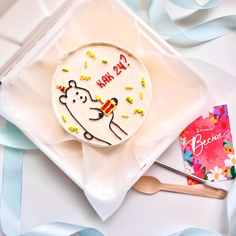 Бенто торт для парня/девушки/сестры/брата/друга/подруги