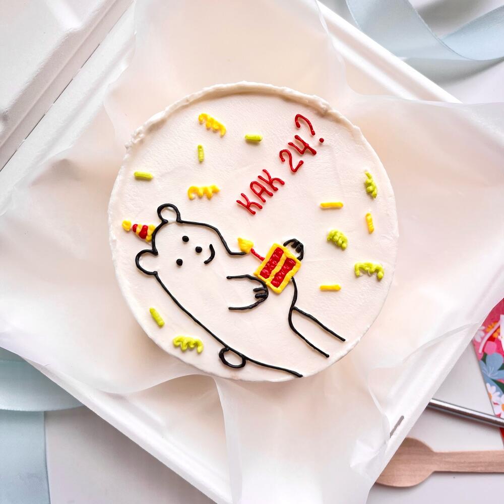 Бенто торт для парня/девушки/сестры/брата/друга/подруги