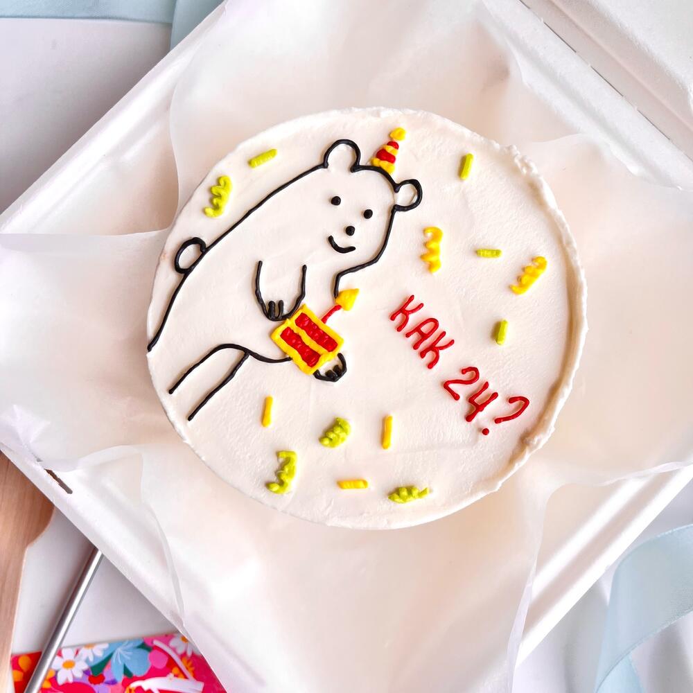 Бенто торт для парня/девушки/сестры/брата/друга/подруги