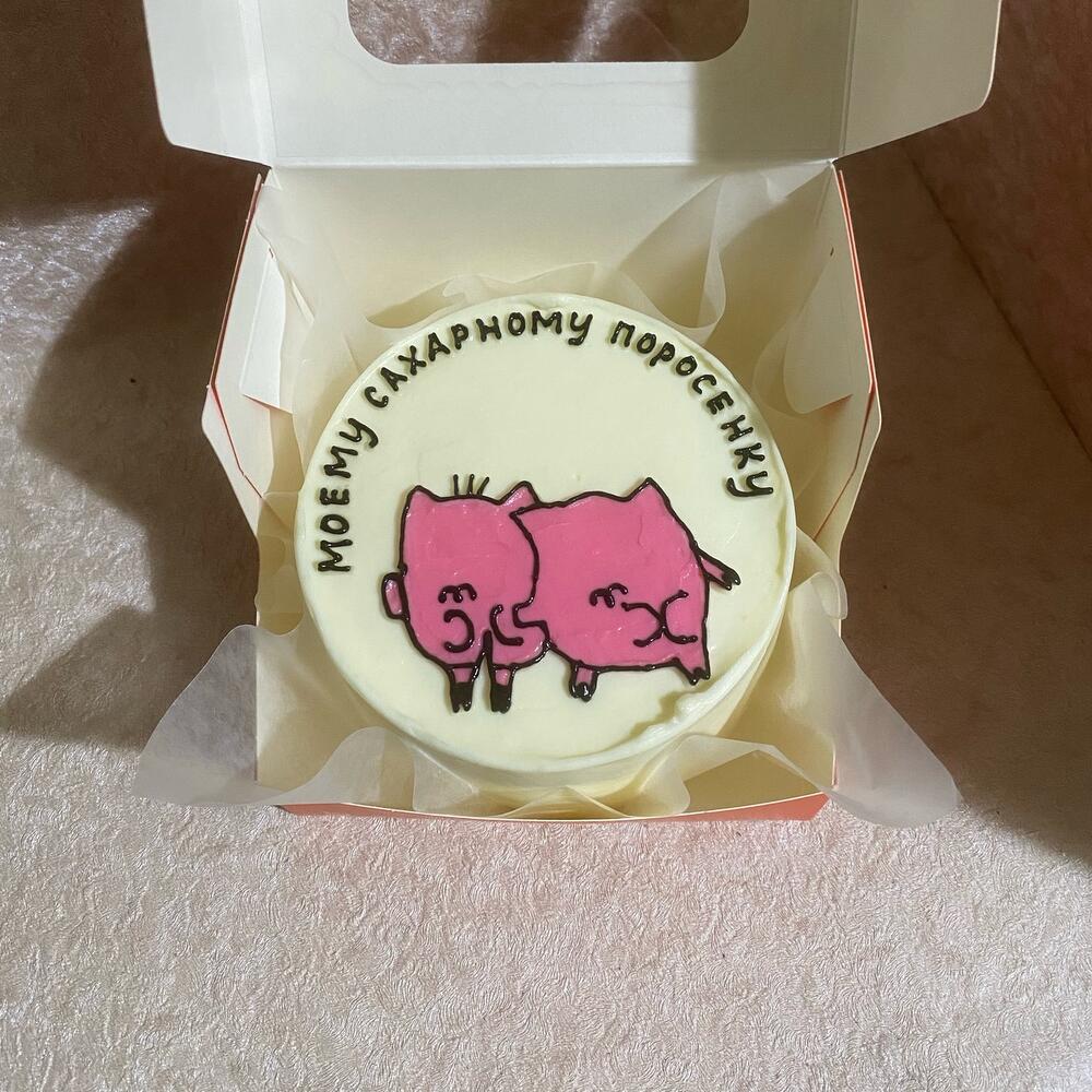 Бенто торт для пары