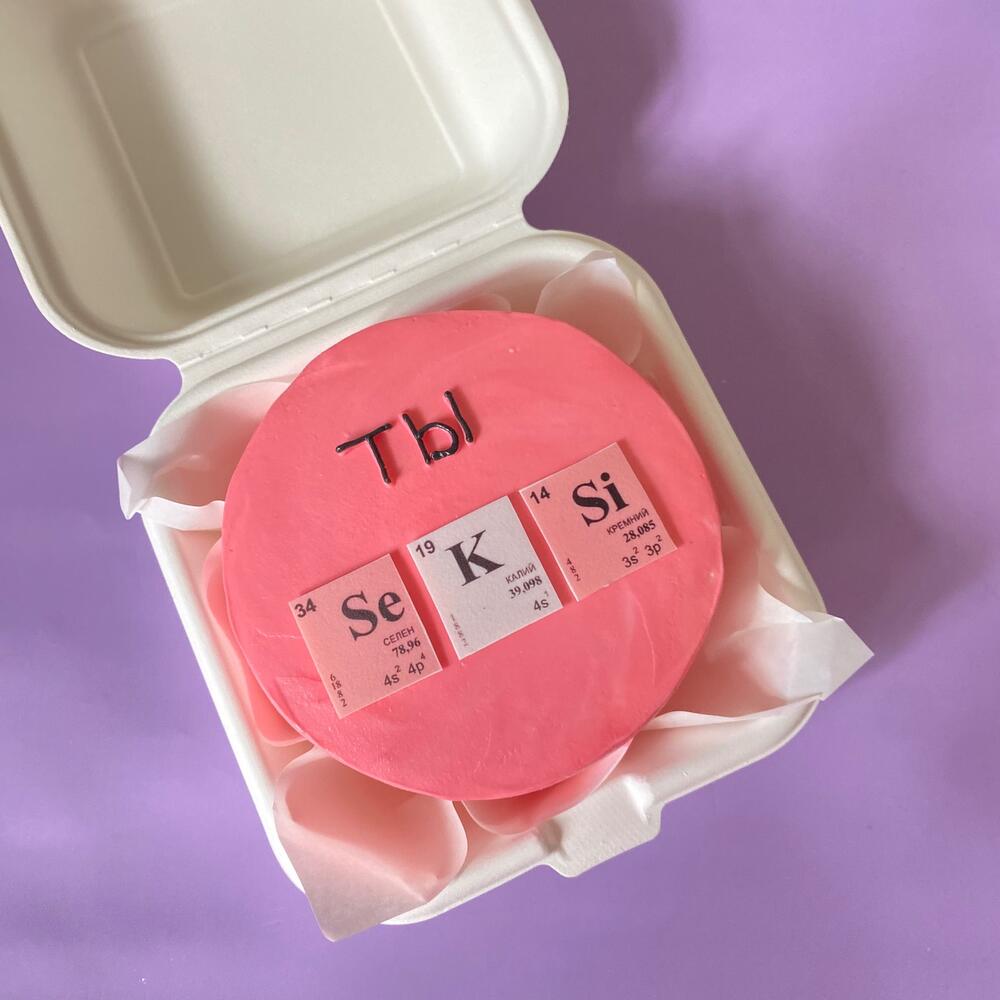 Бенто торт для подруги Химия