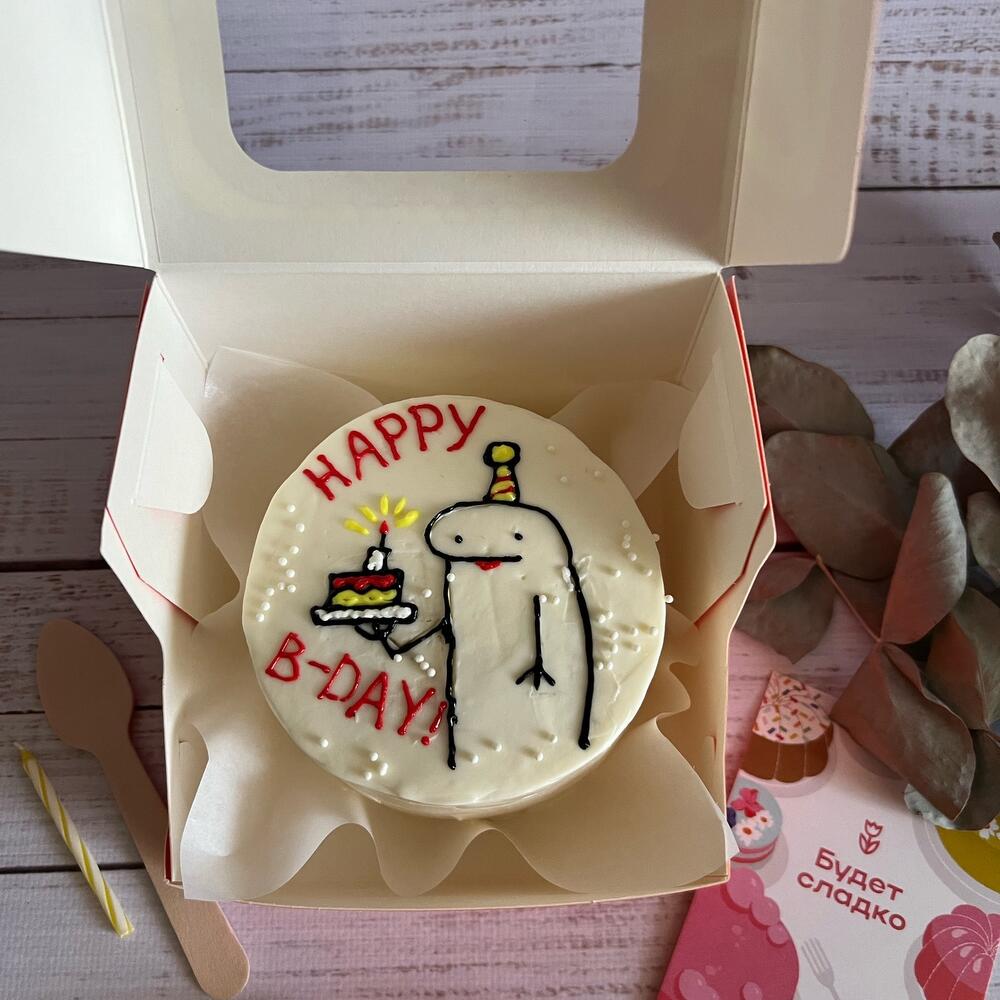 Бенто торт для подруги , любимого, мамы, сестры на день рождения