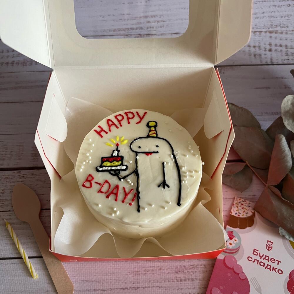 Бенто торт для подруги , любимого, мамы, сестры на день рождения