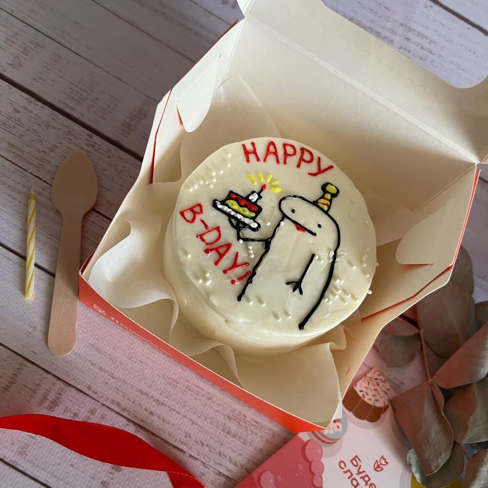 Бенто торт для подруги , любимого, мамы, сестры на день рождения