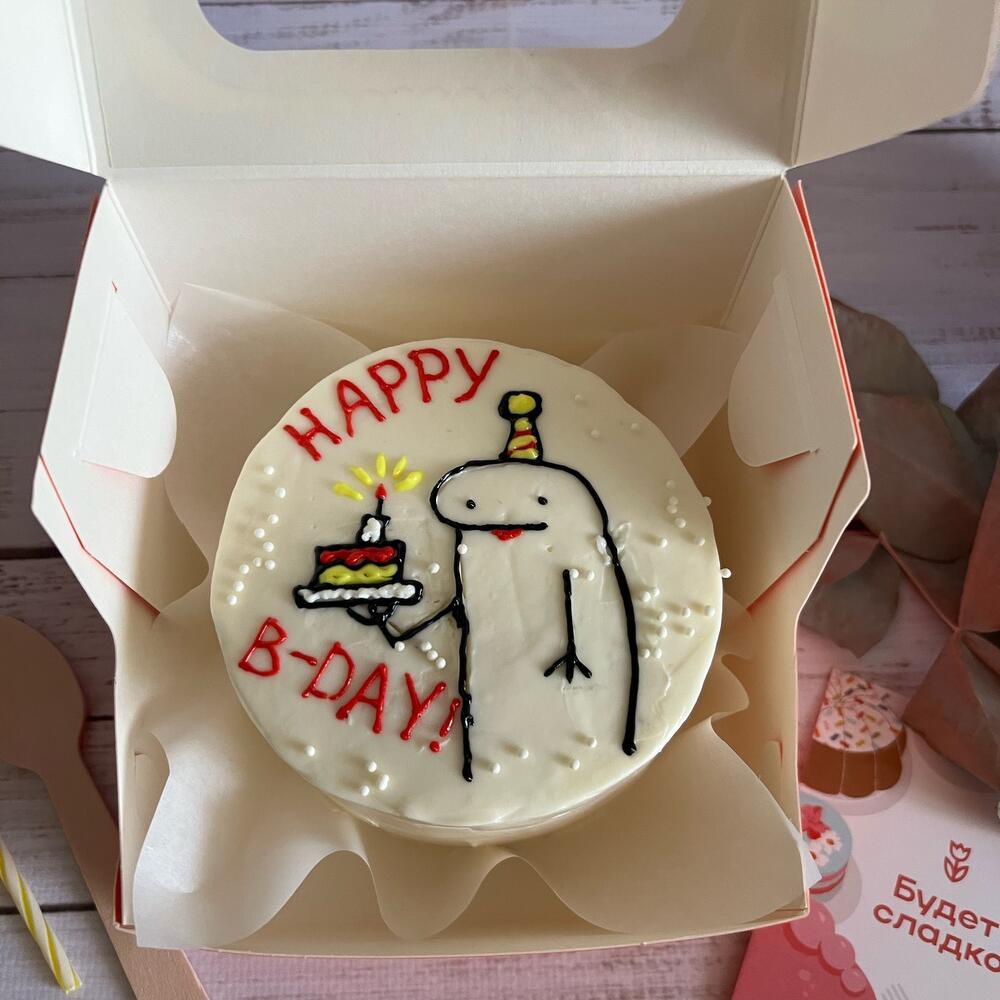 Бенто торт для подруги , любимого, мамы, сестры на день рождения