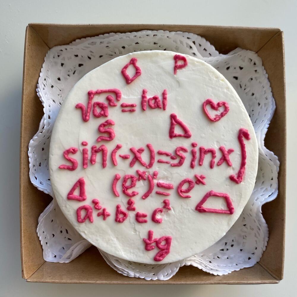 Бенто торт для преподавателя