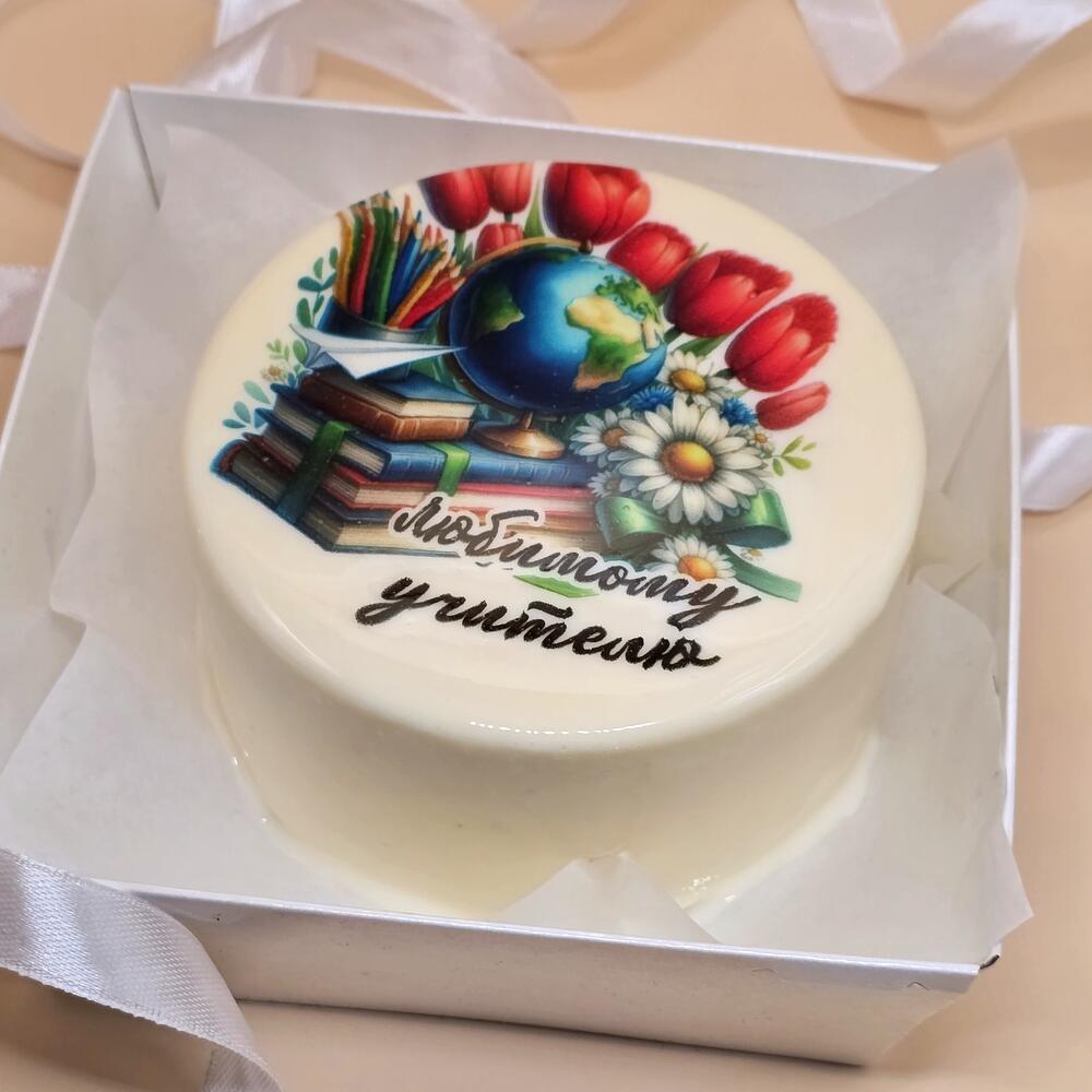 Бенто торт для преподавателя "Любимому учителю"