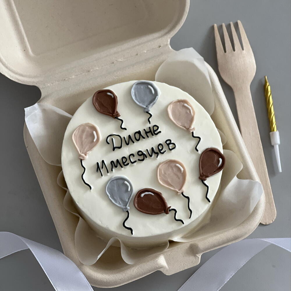 Бенто торт для ребенка на каждый месяц