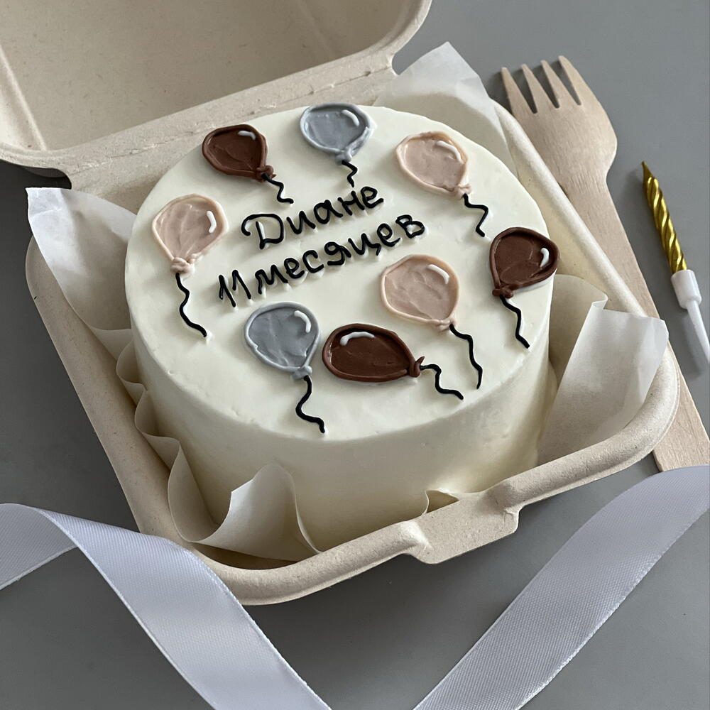 Бенто торт для ребенка на каждый месяц