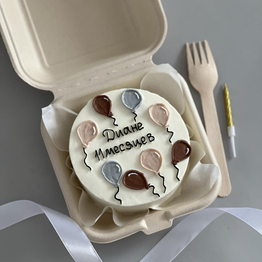 Бенто торт для ребенка на каждый месяц