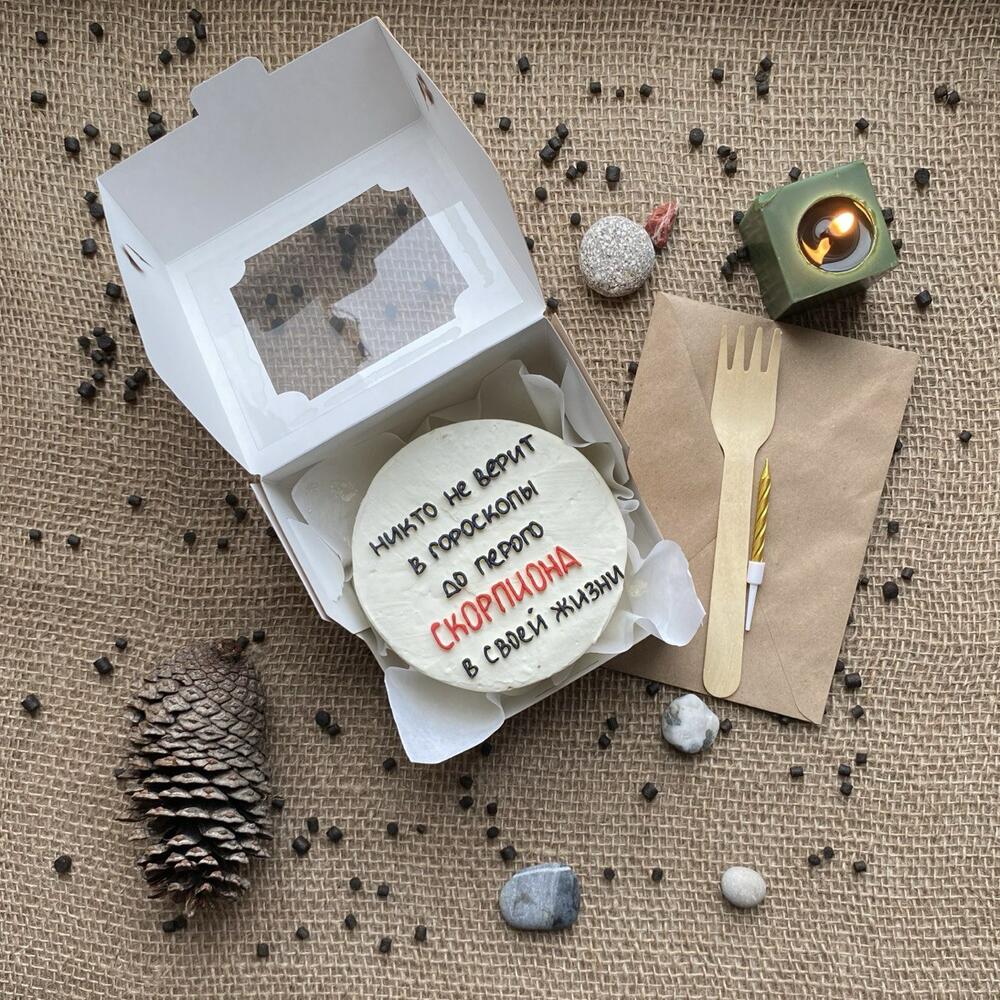 Бенто торт для Скорпионов