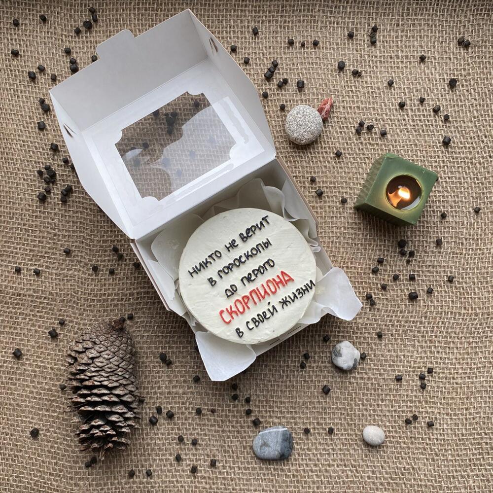 Бенто торт для Скорпионов