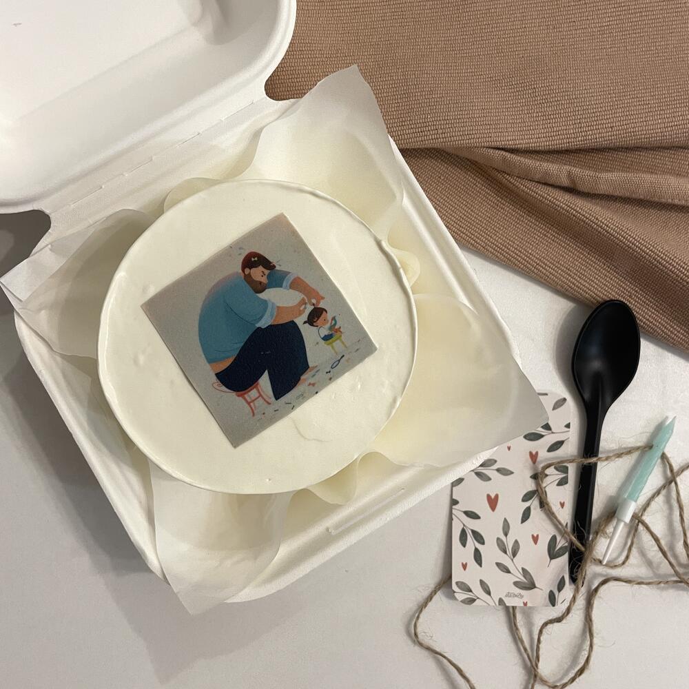 Бенто торт для супер папы