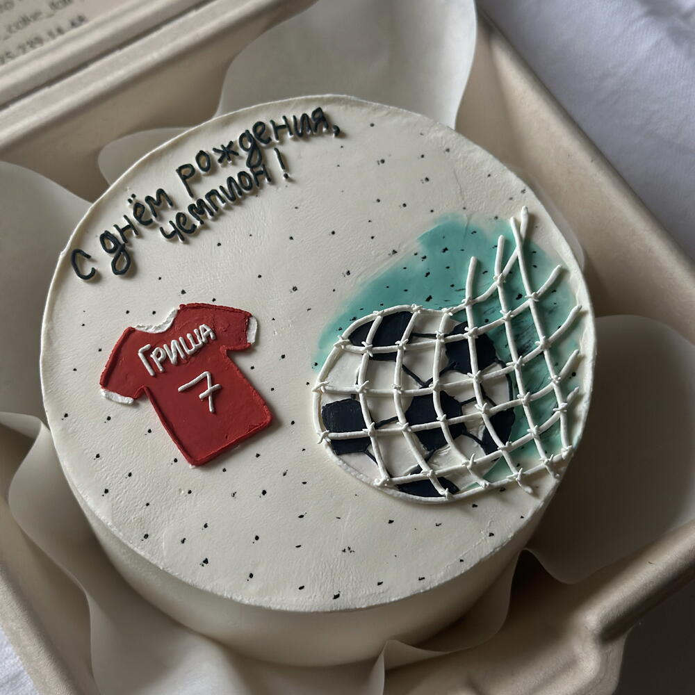 Бенто торт для сына , футболиста , друга