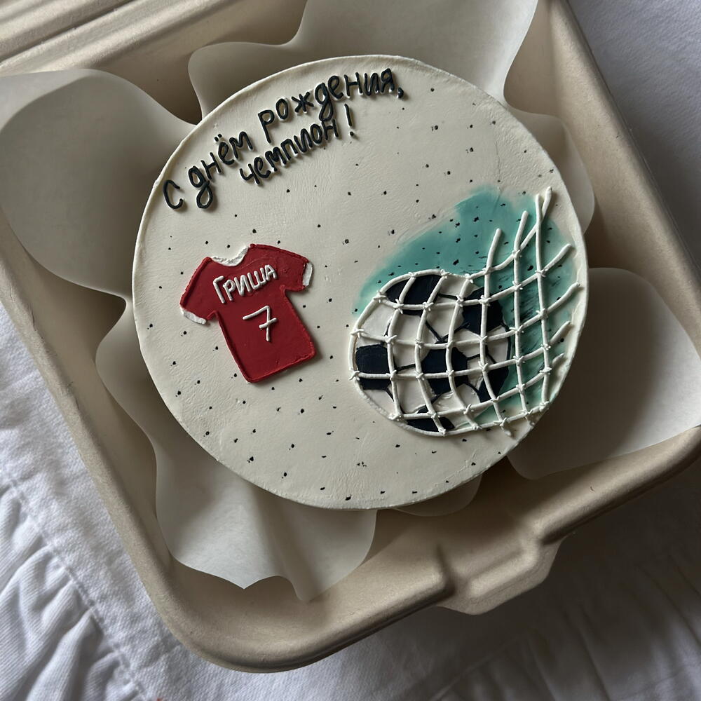 Бенто торт для сына , футболиста , друга