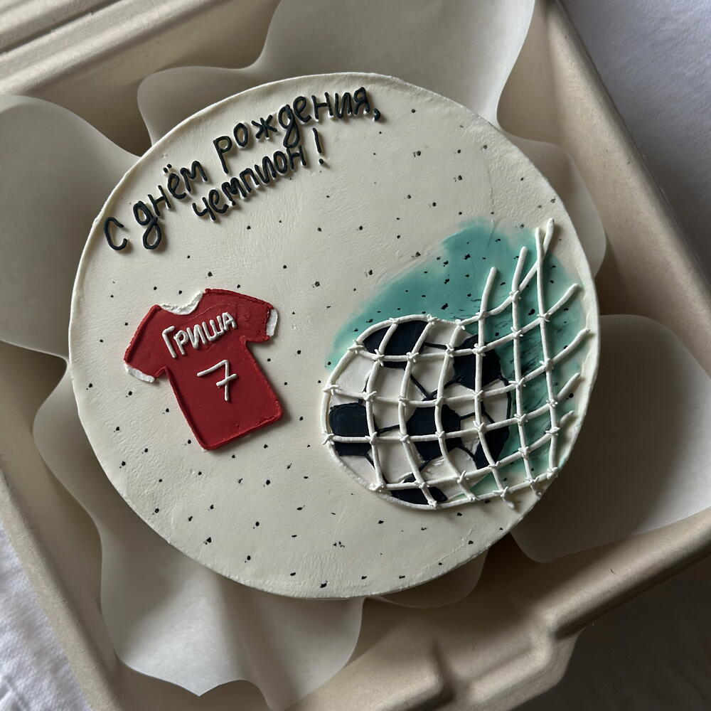 Бенто торт для сына , футболиста , друга