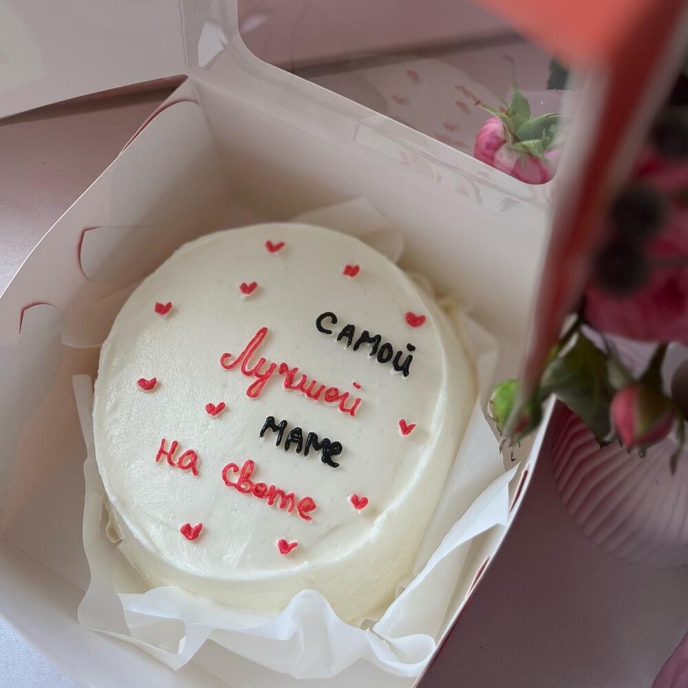 Бенто торт для вашей любимой мамы