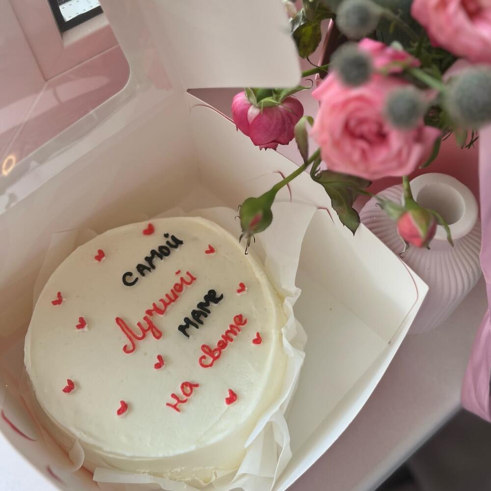 Бенто торт для вашей любимой мамы