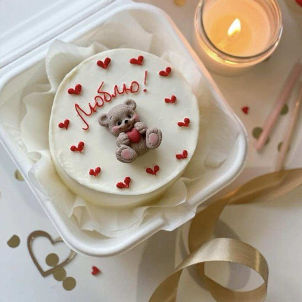 Бенто-торт для влюбленных/ 14 февраля/ день святого валентина