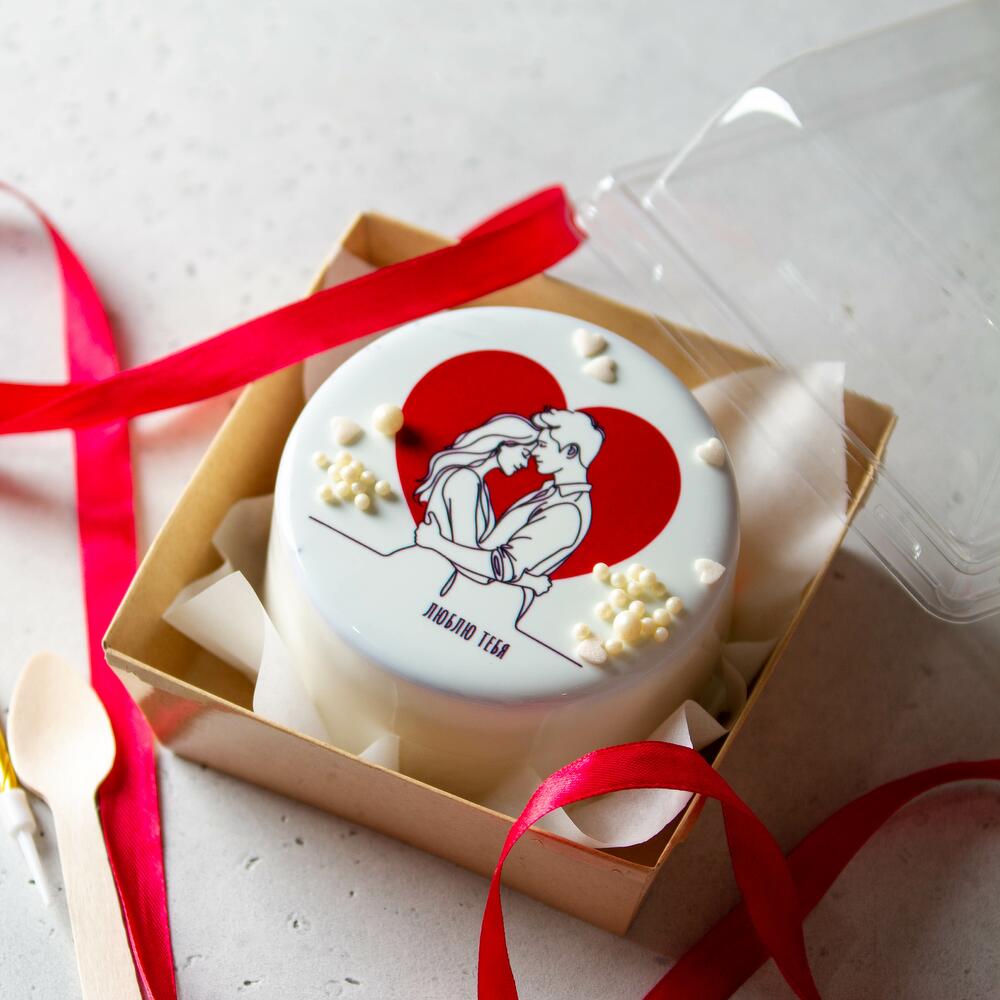 Бенто торт для влюблённых "Люблю тебя"