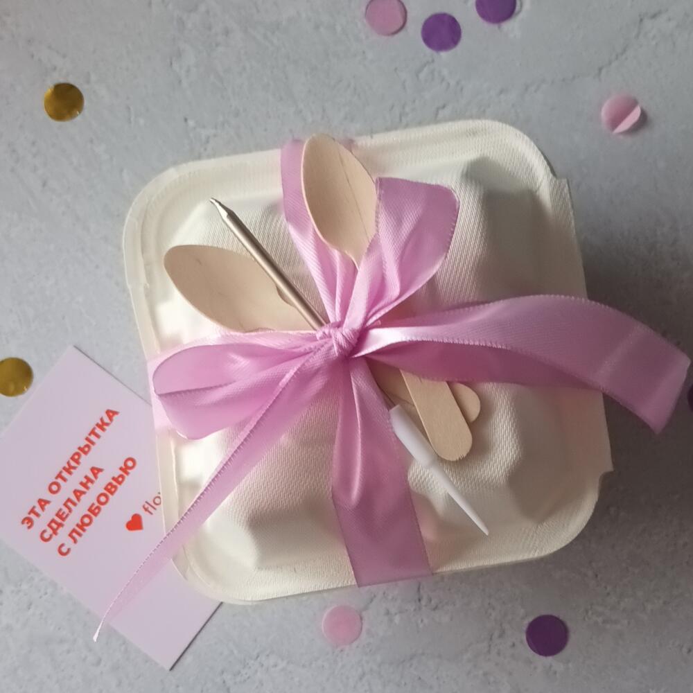 Бенто торт для второй половинки с прикольной надписью "Любли-нимогу"