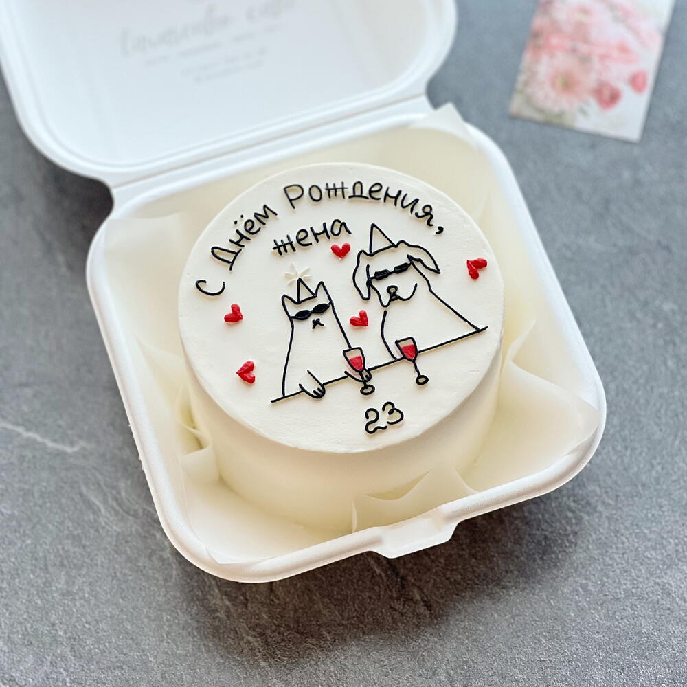 Бенто-торт для жены