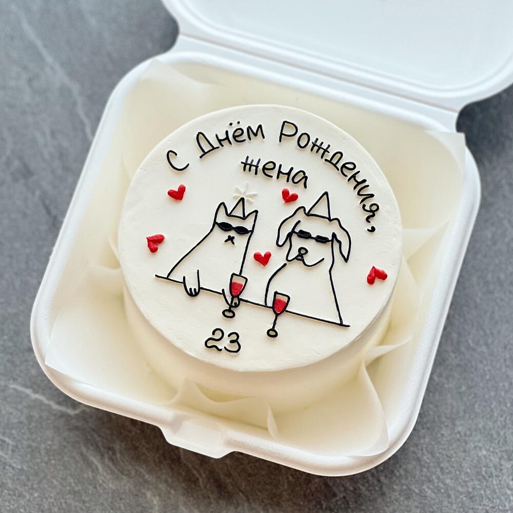 Бенто-торт для жены