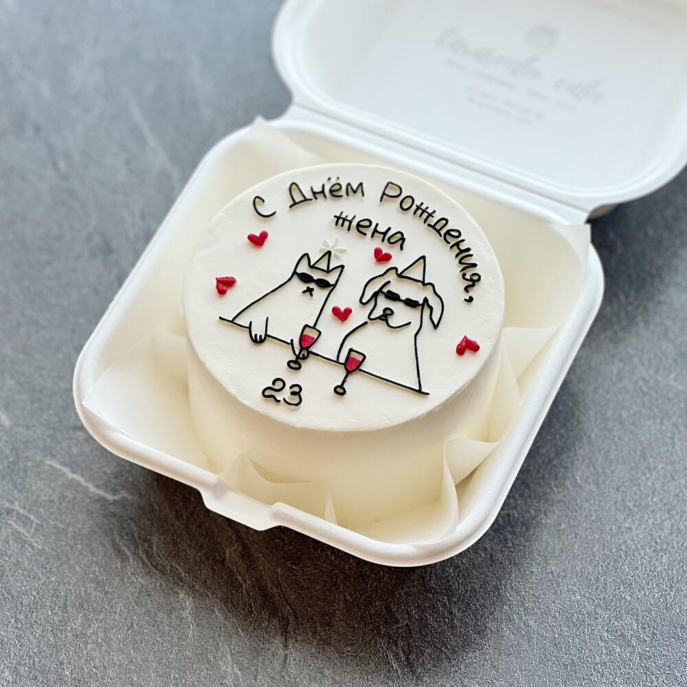 Бенто-торт для жены