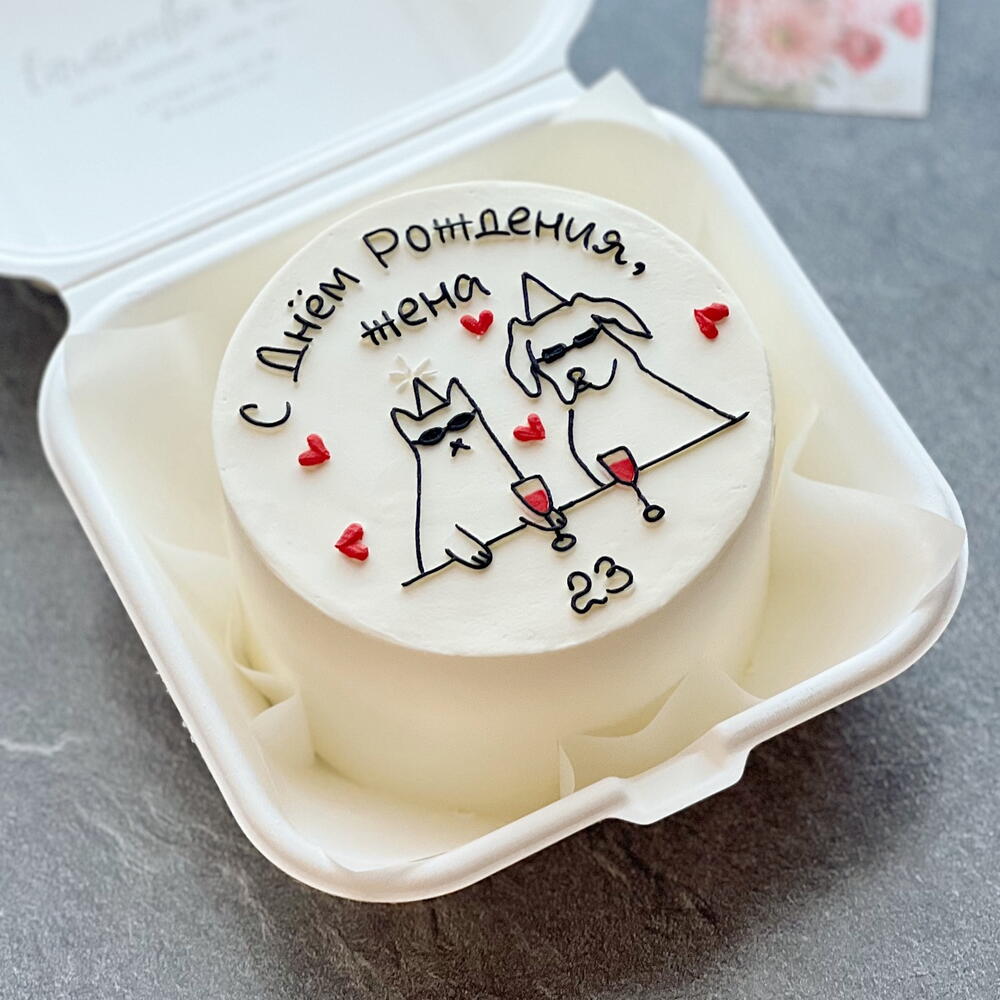 Бенто-торт для жены