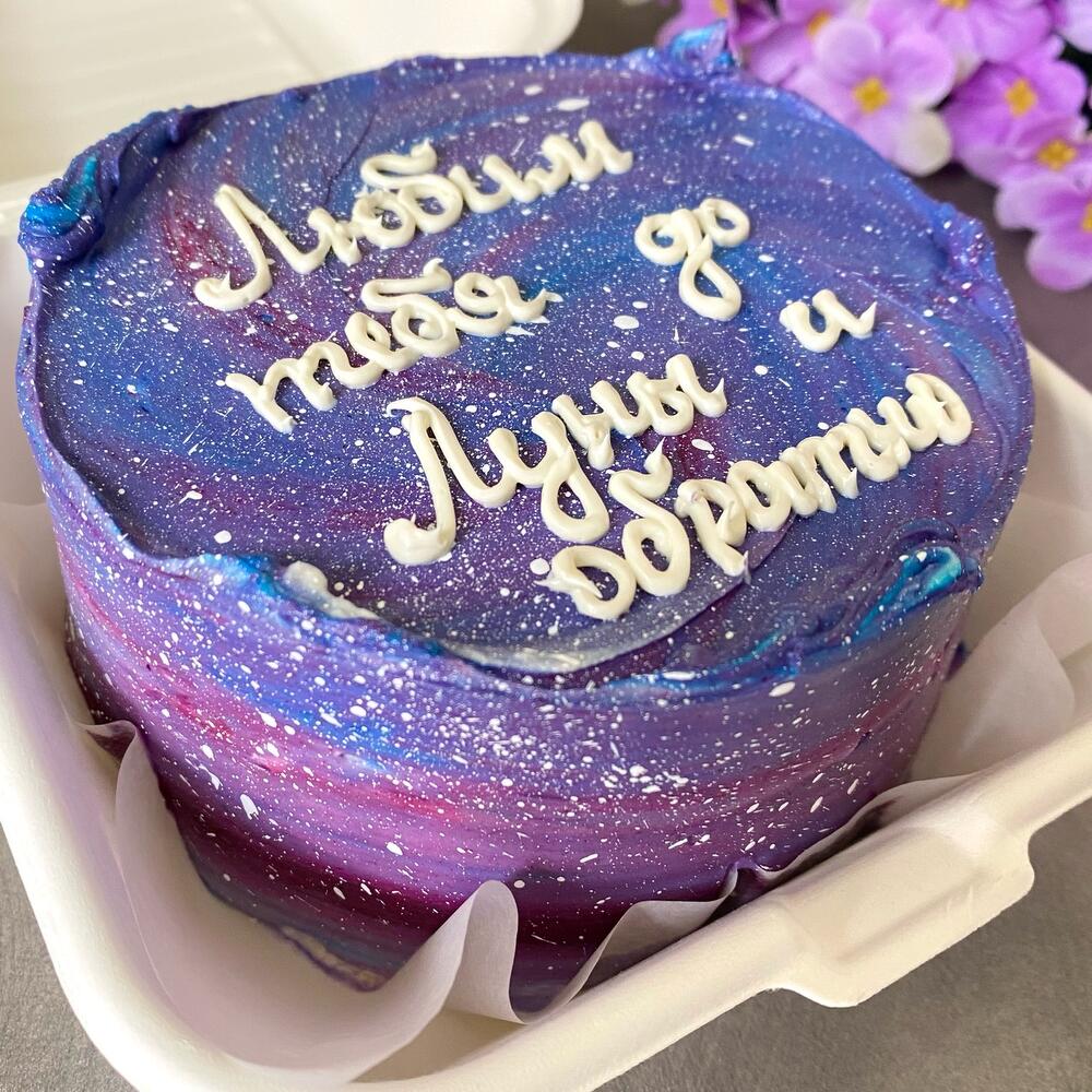 Бенто торт до луны и обратно