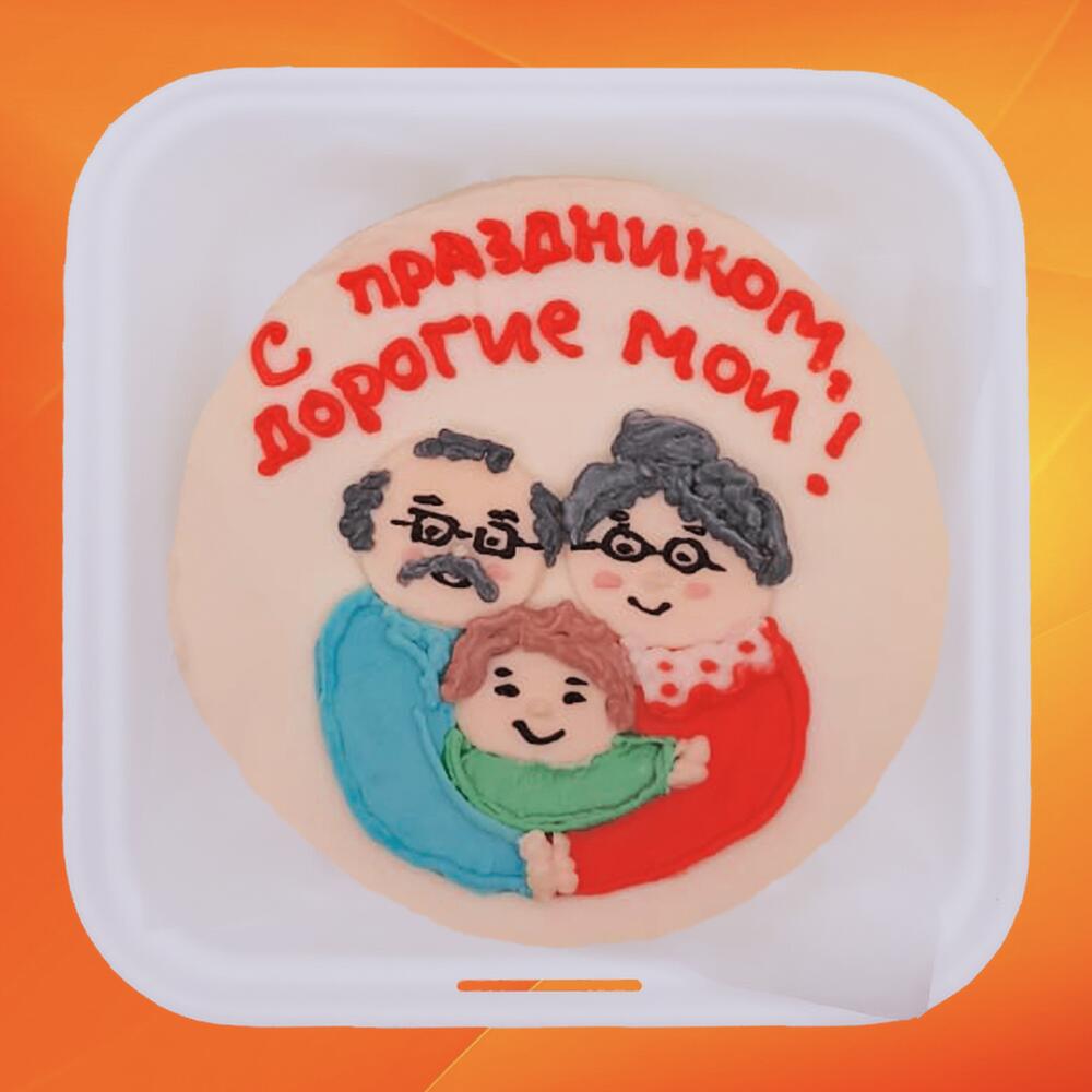 Бенто торт Дорогие мои