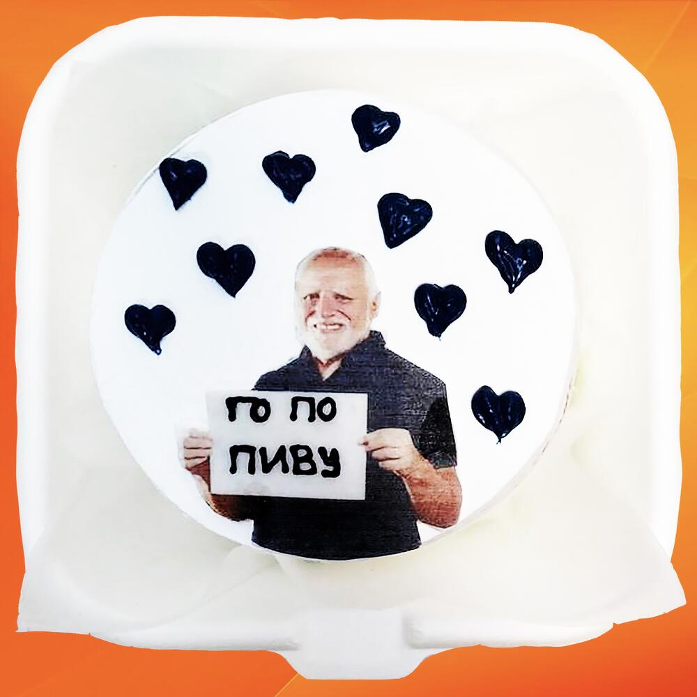 Бенто торт другу По пиву