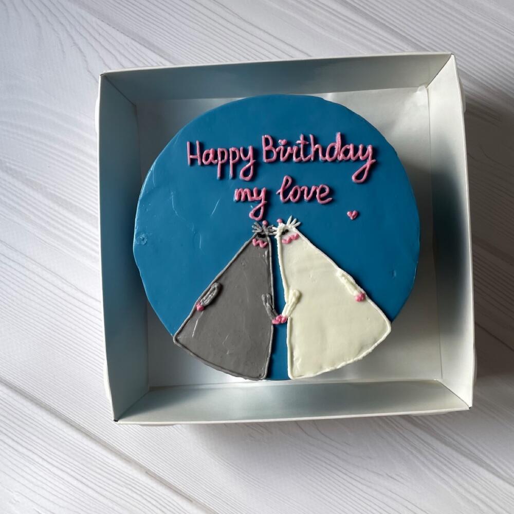 Бенто-торт «Две крысы»