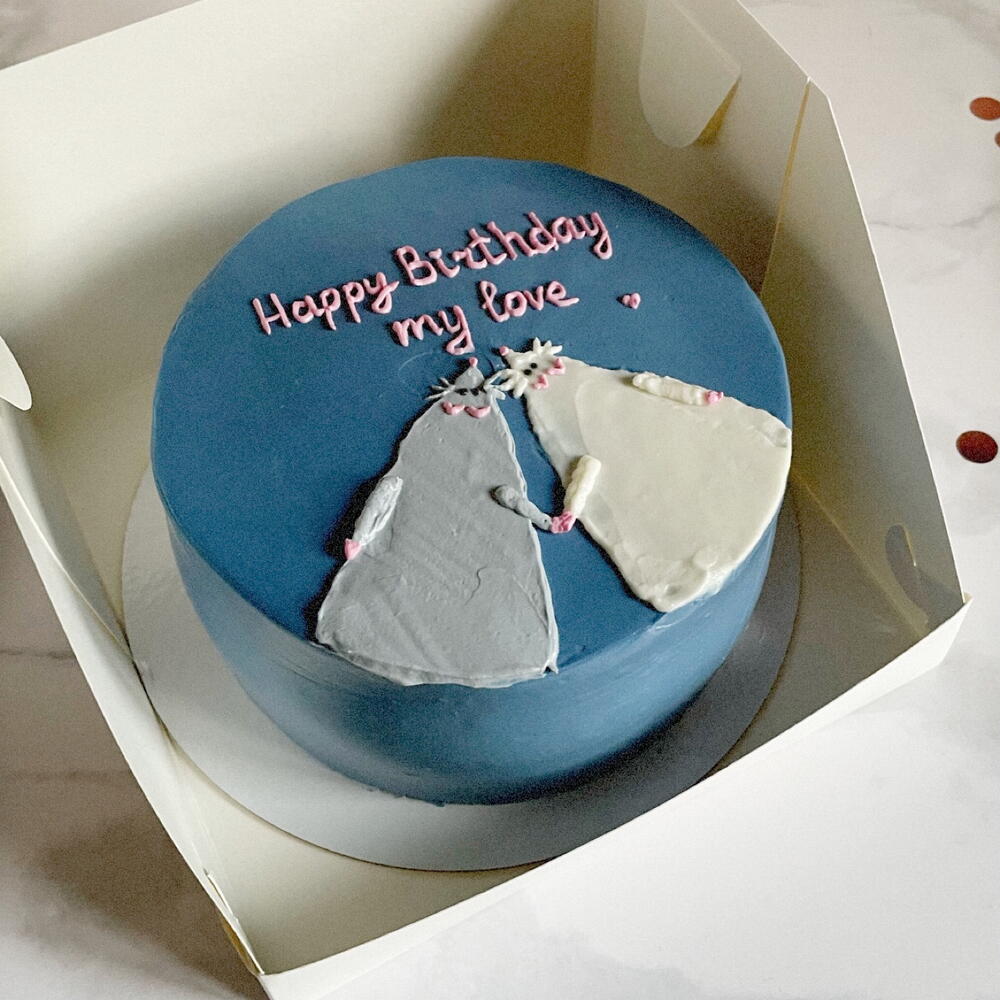 Бенто-торт «Две крысы»