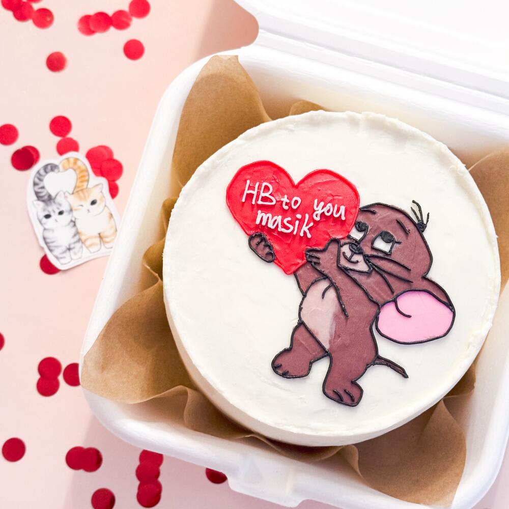 Бенто-торт «Джерри» с Днём Рождения