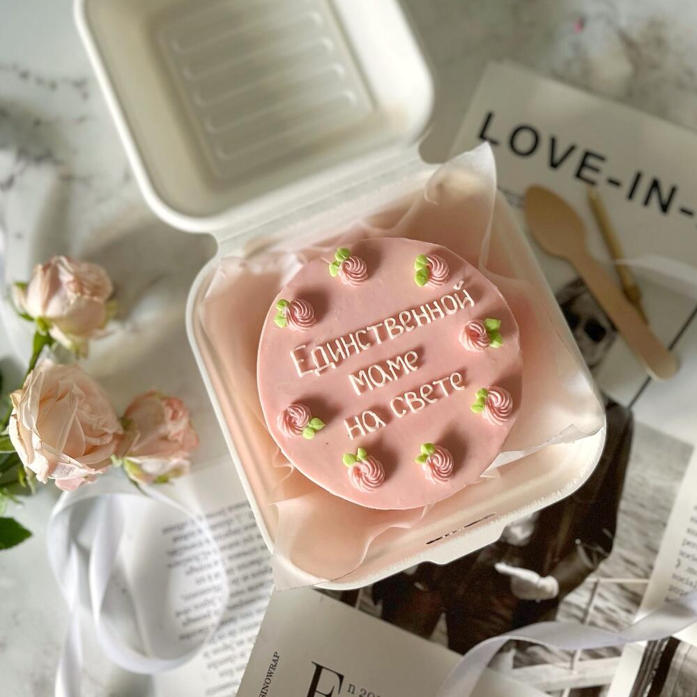 Бенто-торт «Единственной маме»