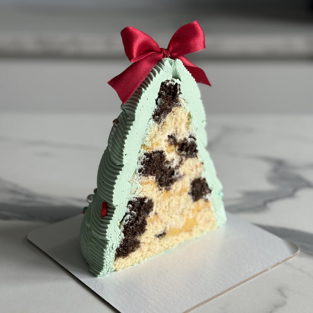 Бенто торт елка