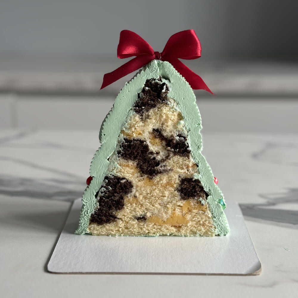 Бенто торт елка