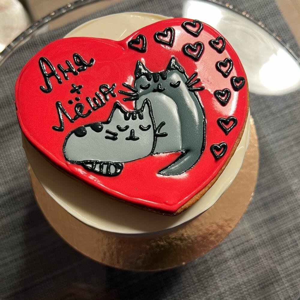 Бенто-торт «Это любовь»