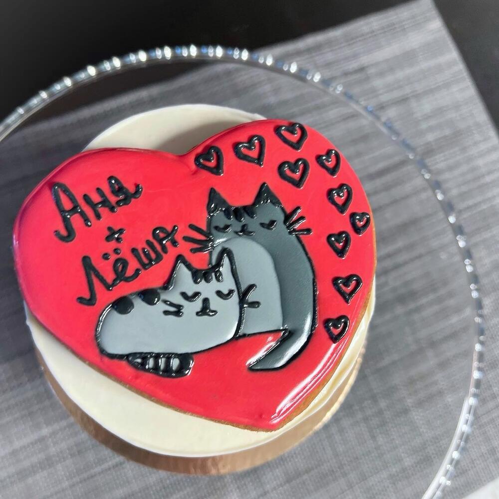 Бенто-торт «Это любовь»