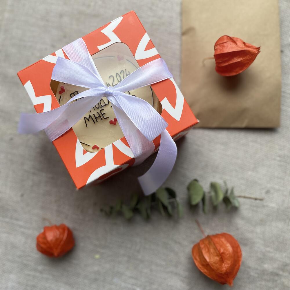 Бенто торт «февраль подарил мне тебя»