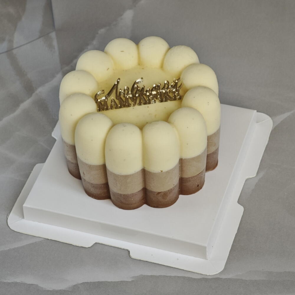 Бенто торт фигурный три шоколада в подарок маме, бабушке, сестре, подруге