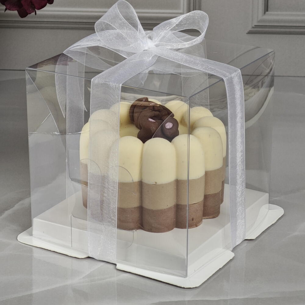 Бенто торт фигурный три шоколада в подарок маме, бабушке, сестре, подруге